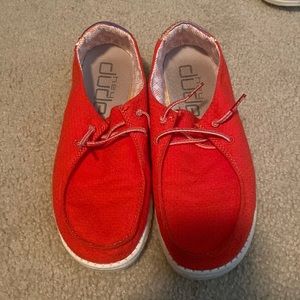 Red Wendy Aztec Hey Dudes